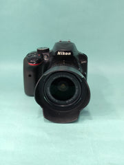 b) Nikon D3400 DSLR + AF-P 18-55mm VR Lens Kit | SK1012