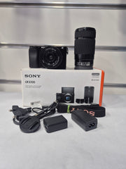 Sony alpha 6100 with E PZ 16-50mm F3.5-5.6 OSS lens & E 55-210mm F4.5-6.3 OSS lens SK299