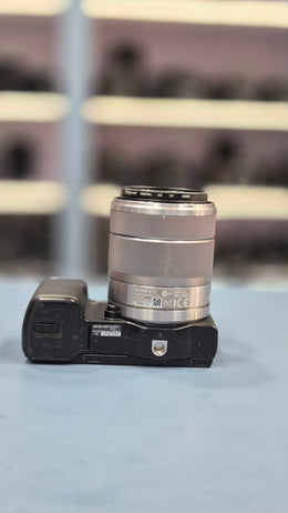 c) Sony NEX-5 with 18-55mm OSS Lens – Compact Mirrorless Camera