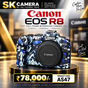 Pre-owned Canon EOS R8 Mirrorless body AS47