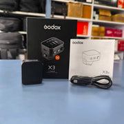 a) Godox X3 TTL Wireless Flash Trigger | Compact TTL Wireless Flash Controller for Canon/Nikon/Sony/Fujifilm | Professional Lighting Trigger | SK155