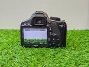 a) Canon EOS 550D DSLR with 18-55mm IS II Lens | 18MP APS-C | Full HD Video | Beginner Camera