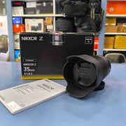 Nikon NIKKOR Z 35mm f/1.8 S Lens Full-Frame Wide-Angle Prime Lens for Nikon Z Mirrorless Cameras SK260