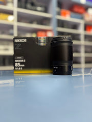 Nikon NIKKOR Z 85mm f/1.8 S Lens | Full-Frame Z-Mount Portrait Prime Lens | SK413