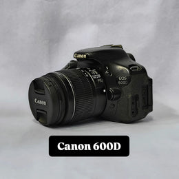 a) Canon EOS 600D DSLR Camera with 18-55mm Lens | 18MP | Vari-Angle Display | Perfect for Beginners & Creators SK1038