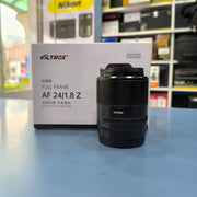 Viltrox AF 24mm f/1.8 Z Lens | Full-Frame Wide-Angle Prime Lens for Nikon Z Mirrorless Cameras | Ideal for Landscapes, Architecture, Travel, Street Photography & Cinematic Video | SK258
