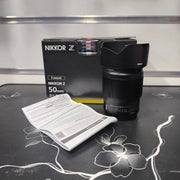 Nikon NIKKOR Z 50mm f/1.8 S Lens | Full-Frame Prime Lens for Nikon Z Mirrorless Cameras | SK262
