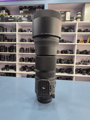 Sigma 150-600mm f/5-6.3 DG OS HSM Contemporary | Full-Frame Super Telephoto Zoom Lens for Canon EF / Nikon F Cameras | Ideal for Wildlife, Birds, Sports & Outdoor Photography | SK264