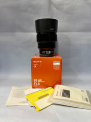 Sony FE 85mm f/1.8 Prime Portrait Lens for Sony E-Mount Full-Frame Mirrorless Cameras | SK411