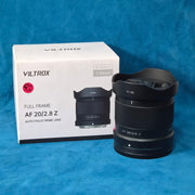 Pre-owned Viltrox AF 20mm F2.8 Z lens AS41