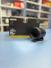Nikon NIKKOR Z 85mm f/1.8 S Lens | Full-Frame Z-Mount Portrait Prime Lens | SK413