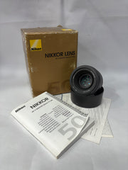Nikon AF-S NIKKOR 50mm f/1.8G Prime Lens | Fast Portrait Lens | Nikon F Mount | SK358