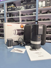 GODOX AD300 Pro Outdoor Flash | 300Ws Portable TTL Strobe Light with HSS 1/8000s | Ideal for Outdoor Portraits, Weddings, Fashion, Commercial Shoots & Creative Lighting | SK265