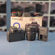 Canon EOS 200D DSLR Camera with EF-S 18-55mm IS STM Lens | Excellent Condition | AS21