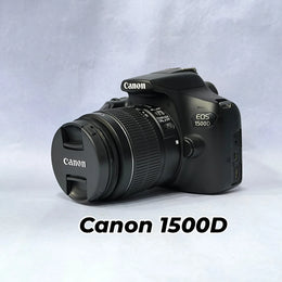 a) Canon EOS 1500D DSLR Camera with 18-55mm IS II Lens | 24.1MP | Full HD Video | WiFi | SK1030
