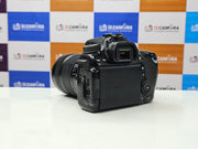 a) Canon EOS 70D DSLR Camera with 18-135mm IS Lens | 20.2MP APS-C Sensor | Dual Pixel Autofocus | Full HD Video | Versatile Zoom Kit | SK1053