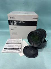 Sigma 24-70mm f/2.8 DG DN Art Lens | Professional Standard Zoom | Constant f/2.8 Aperture | Fast & Accurate Autofocus | Exceptional Sharpness | Perfect for Portraits, Weddings, Events & Videography | SK352
