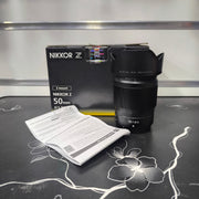 Nikon NIKKOR Z 50mm f/1.8 S Lens | Full-Frame Prime Lens for Nikon Z Mirrorless Cameras | SK262