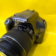 a) Canon EOS 1100D with 18-55mm f/3.5-5.6 IS II Lens | Beginner DSLR Camera for Photography & HD Video Shooting | SK196