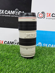 a) Canon EF 70-200mm f/2.8L IS II USM Lens | Professional L-Series Telephoto Zoom | Image Stabilization | Fast f/2.8 Aperture | SK1051