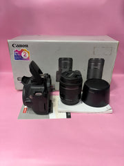 Canon EOS 200D Mark II DSLR Camera with Canon EF-S 18-55mm f/4-5.6 IS STM Lens | 24.1MP APS-C | 4K Video | Excellent Condition | SK464