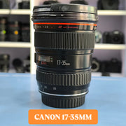 b) Canon EF 17-35mm f/2.8L Ultra Wide Angle Zoom Lens | Professional L Series Lens SK1026