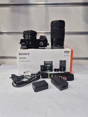 Sony alpha 6100 with E PZ 16-50mm F3.5-5.6 OSS lens & E 55-210mm F4.5-6.3 OSS lens SK299