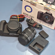 Canon EOS 200D DSLR Camera with EF-S 18-55mm IS STM Lens | Excellent Condition | AS21