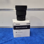 c) Sigma 56mm 1.4 APS-C Portrait Lens – Excellent Low Light Performance sk98