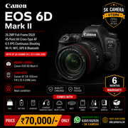 Canon 6D Mark ll with EF 24-105mm 1:4 L IS II USM SK322