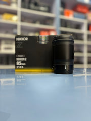 Nikon NIKKOR Z 85mm f/1.8 S Lens | Full-Frame Z-Mount Portrait Prime Lens | SK413