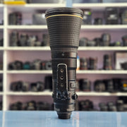a) Nikon AF-S NIKKOR 600mm f/4E FL ED VR Lens | Super Telephoto Prime | Wildlife & Sports (Nikon F-Mount)