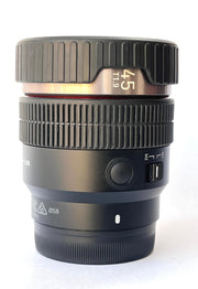 a) Samyang AF 45mm f/1.8 FE Lens | Sony E Mount Full Frame | Fast f/1.8 Aperture | Compact Lightweight Prime Lens | Ideal for Portrait, Street & Everyday Photography | SK1062