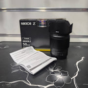 Nikon NIKKOR Z 50mm f/1.8 S Lens | Full-Frame Prime Lens for Nikon Z Mirrorless Cameras | SK262