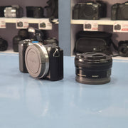 Sony Alpha a5000 Mirrorless Camera with 16-50mm OSS Lens | AS28