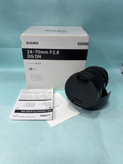 Sigma 24-70mm f/2.8 DG DN Art Lens | Professional Standard Zoom | Constant f/2.8 Aperture | Fast & Accurate Autofocus | Exceptional Sharpness | Perfect for Portraits, Weddings, Events & Videography | SK352