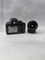 Canon EOS 3000D DSLR camera with EF-S 18-55mm 1:3.5-5.6 IS II lens SK323