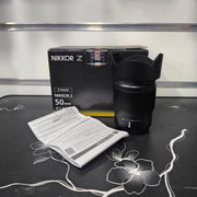 Nikon NIKKOR Z 50mm f/1.8 S Lens | Full-Frame Prime Lens for Nikon Z Mirrorless Cameras | SK262