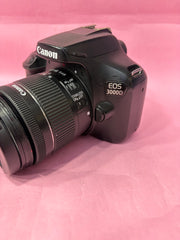 Canon EOS 3000D DSLR Camera with Canon EF-S 18-55mm Lens | 18MP APS-C Sensor | Full HD | SK421