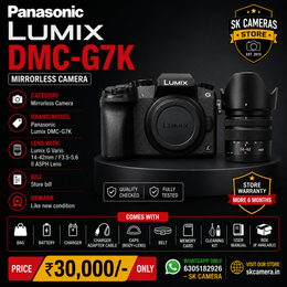 Panasonic Lumix DMC-G7K with lumix G vario 14-42mm/F3.5-5.6 II ASPH lens SK308