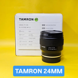 Tamron 24mm f/2.8 Di III OSD M1:2 Lens | Full-Frame Wide-Angle Prime for Sony E-Mount