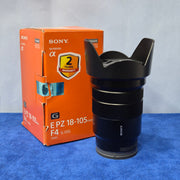 c) Sony 18-105mm f/4 Power Zoom – Perfect for Video & Photography
