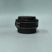a) Canon EF 40mm f/2.8 STM Pancake Lens | Ultra Slim & Lightweight | Fast STM Autofocus | Perfect for Street & Everyday Photography SK1043