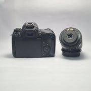 Pre-owned Canon EOS 77D + 18-55mm IS STM lens AS60