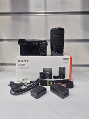 Sony alpha 6100 with E PZ 16-50mm F3.5-5.6 OSS lens & E 55-210mm F4.5-6.3 OSS lens SK299