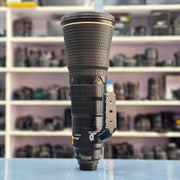 a) Nikon AF-S NIKKOR 600mm f/4E FL ED VR Lens | Super Telephoto Prime | Wildlife & Sports (Nikon F-Mount)