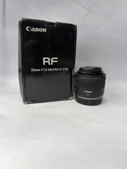 Canon RF 35mm f/1.8 Macro IS STM Lens – SK348