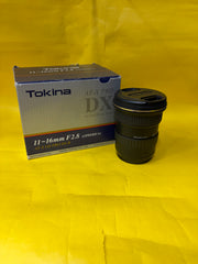 Tokina AT-X PRO DX 11-16mm f/2.8 Ultra Wide-Angle Zoom Lens | Constant f/2.8 | APS-C | SK375