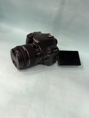Canon EOS 200D DSLR Camera with Canon EF-S 18-55mm Lens | 24.2MP APS-C | Dual Pixel AF | Vari-Angle Touchscreen | Full HD | SK422