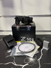 Nikon Z50 II Body | 20.9MP APS-C Mirrorless | EXPEED 7 | 4K 60p Video | AI Subject Detection AF | Vari-Angle Touchscreen SK343